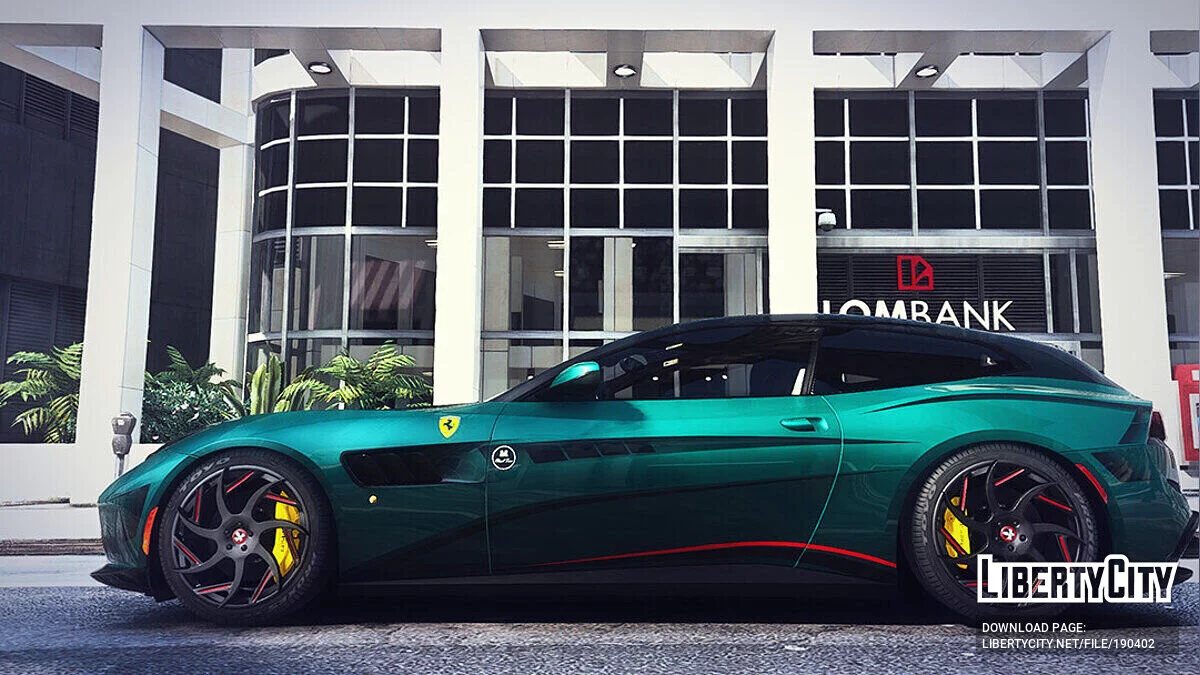 2017 Ferrari GTC4 Paintjob v1.0 / جي تي أي 5