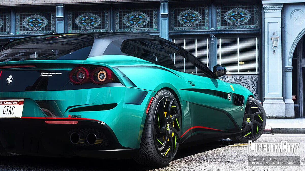 2017 Ferrari GTC4 Paintjob v1.0 / جي تي أي 5