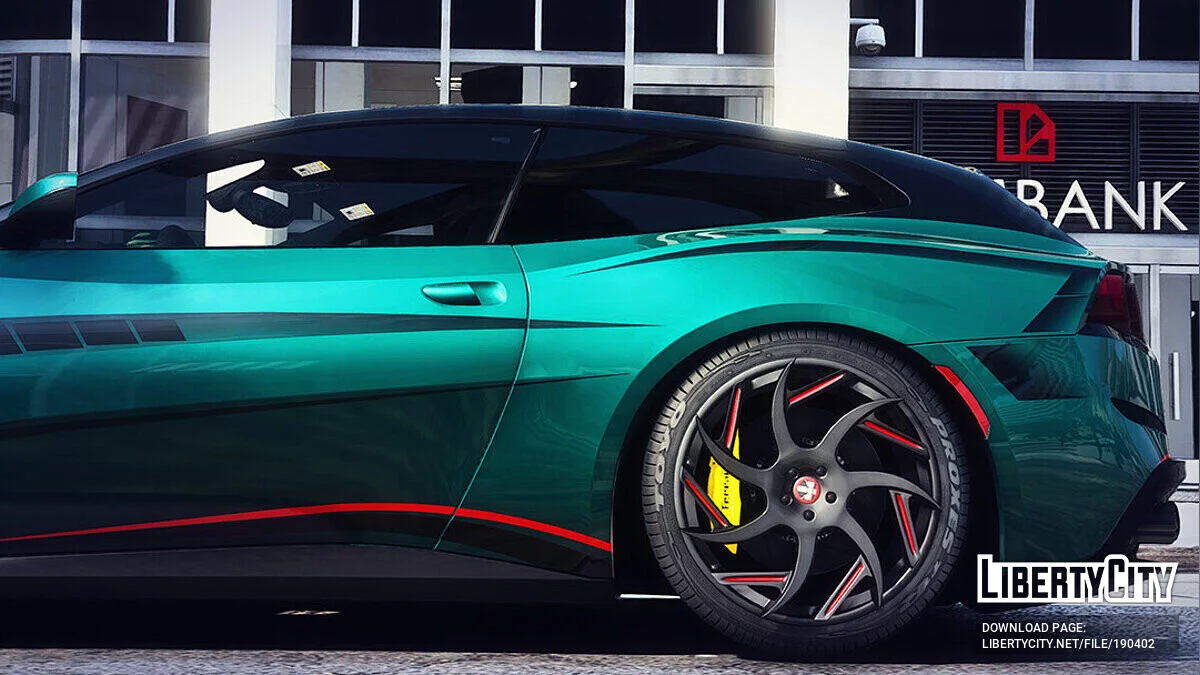 2017 Ferrari GTC4 Paintjob v1.0 / جي تي أي 5