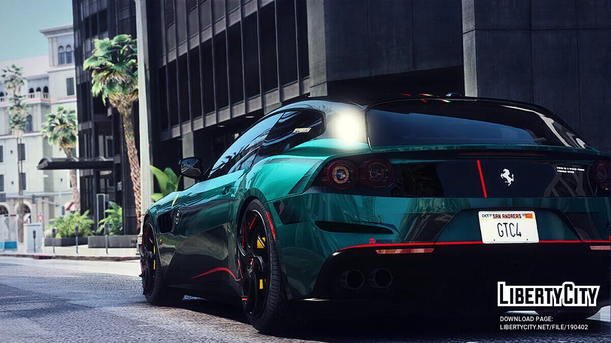 2017 Ferrari GTC4 Paintjob v1.0 / جي تي أي 5