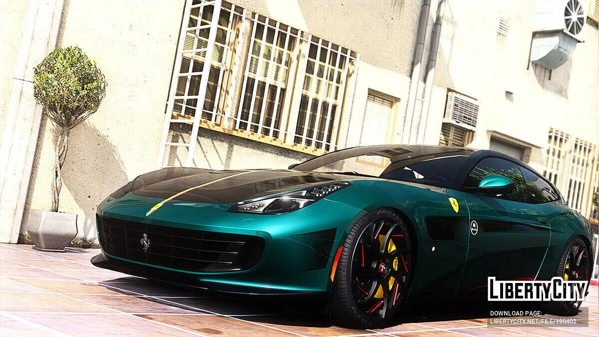 2017 Ferrari GTC4 Paintjob v1.0 / جي تي أي 5