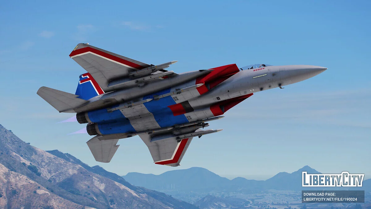 F-15C Transformers G1 скіни [Додаток] 1.0 / GTA 5