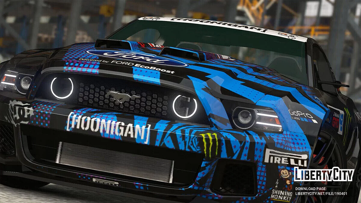 فورد موستانج شيلبي GT500 تحديث الوحش v3.0 / جي تي أي 5