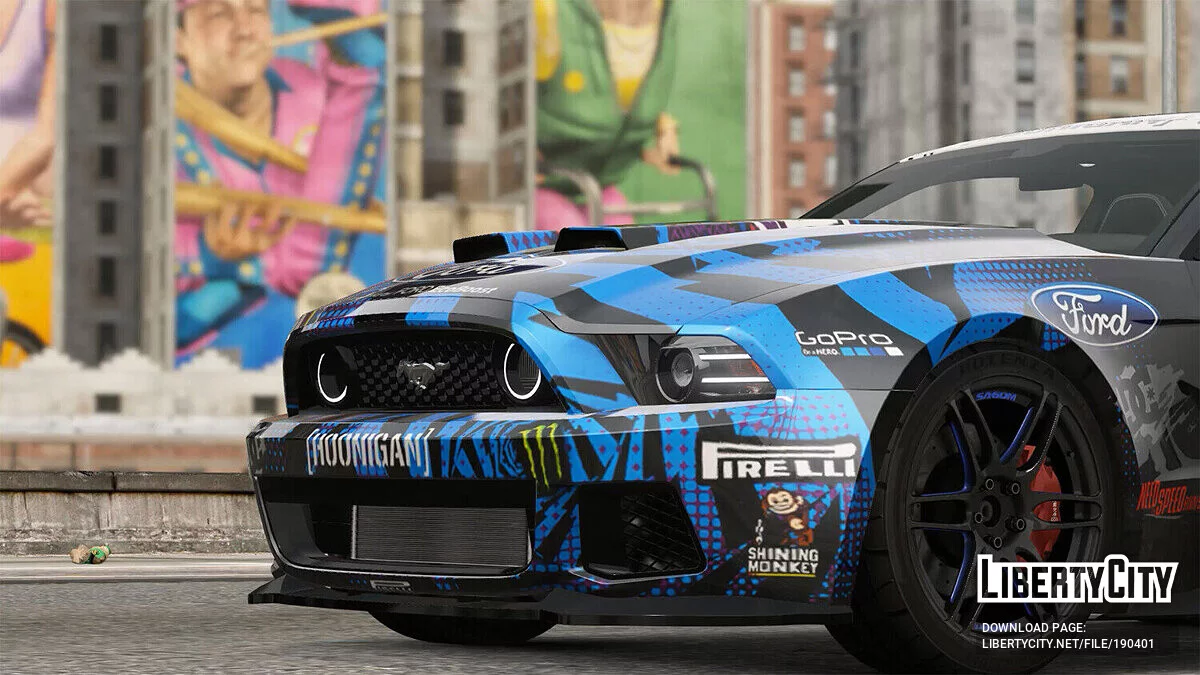 فورد موستانج شيلبي GT500 تحديث الوحش v3.0 / جي تي أي 5