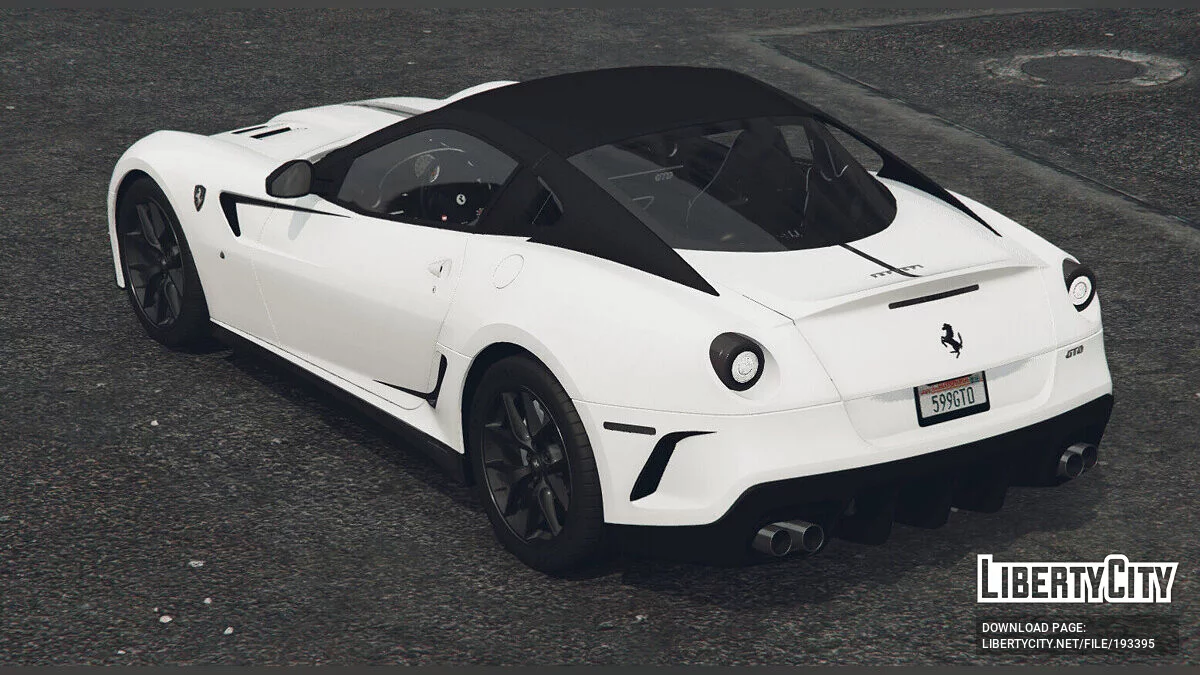 Ferrari 599 GTO Monotone / GTA 5
