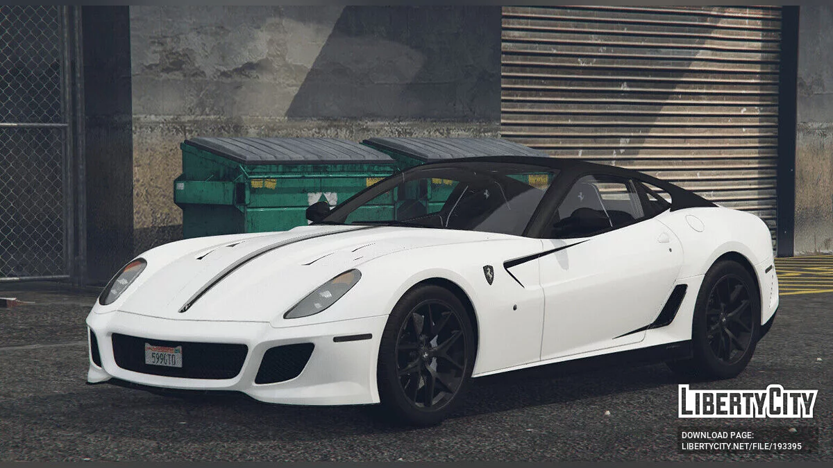 Ferrari 599 GTO Monotone / GTA 5