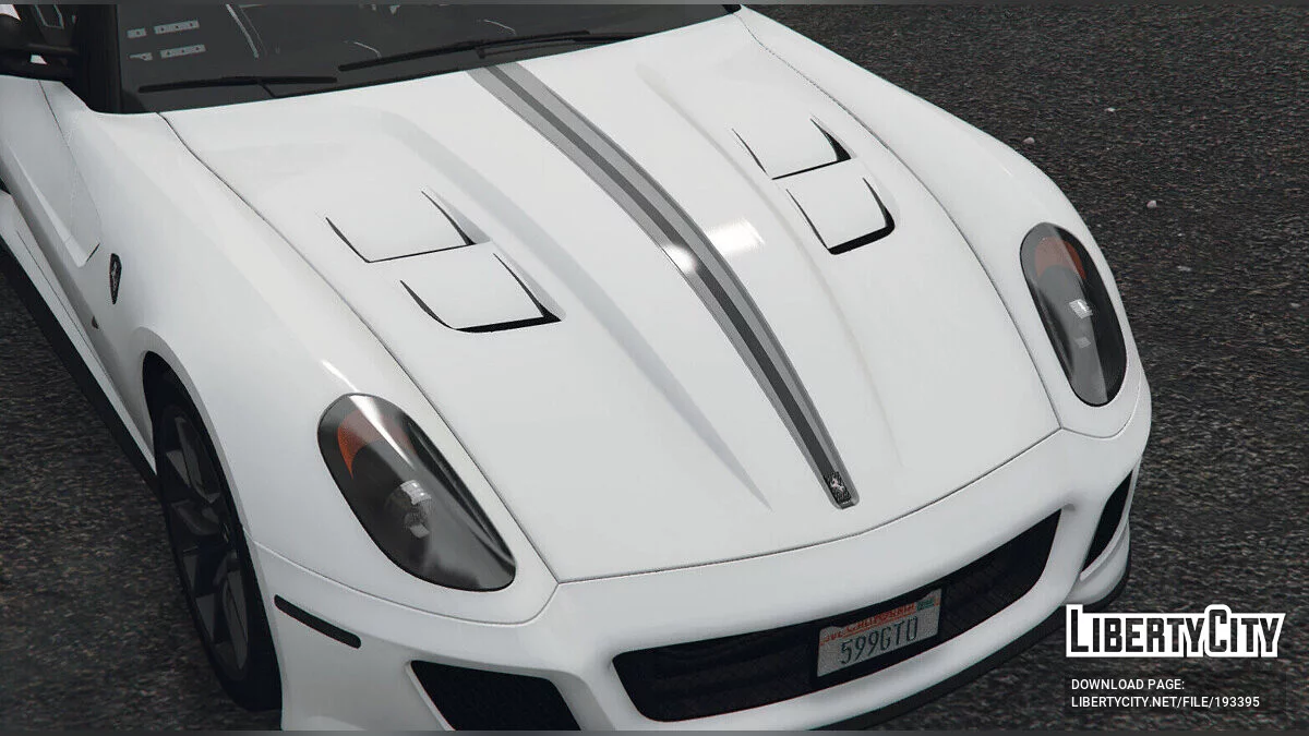 Ferrari 599 GTO Monotone / GTA 5