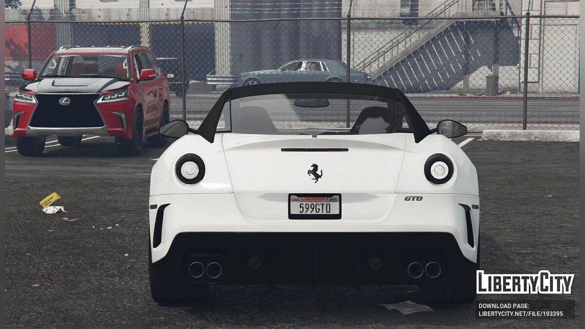 Ferrari 599 GTO Monotone / GTA 5
