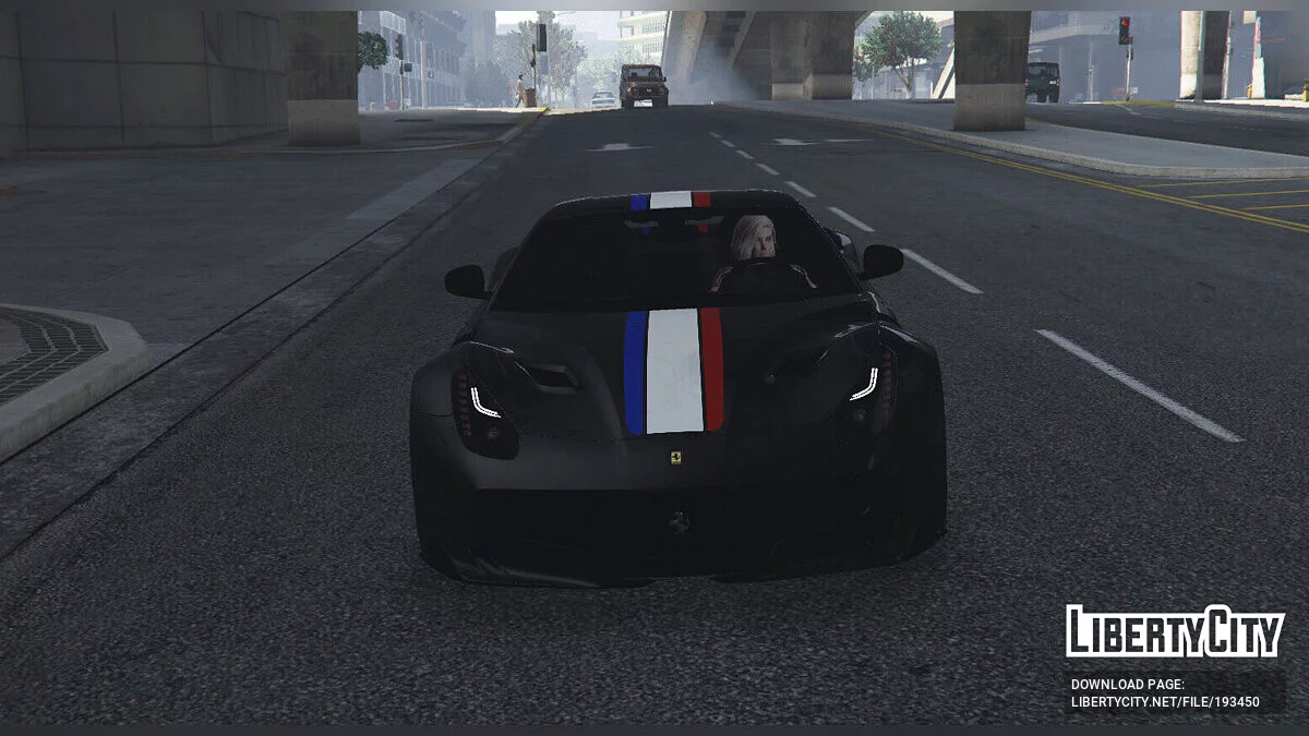 Ferrari F12 TDF Stripes/Full Carbon Fiber FINAL / GTA 5