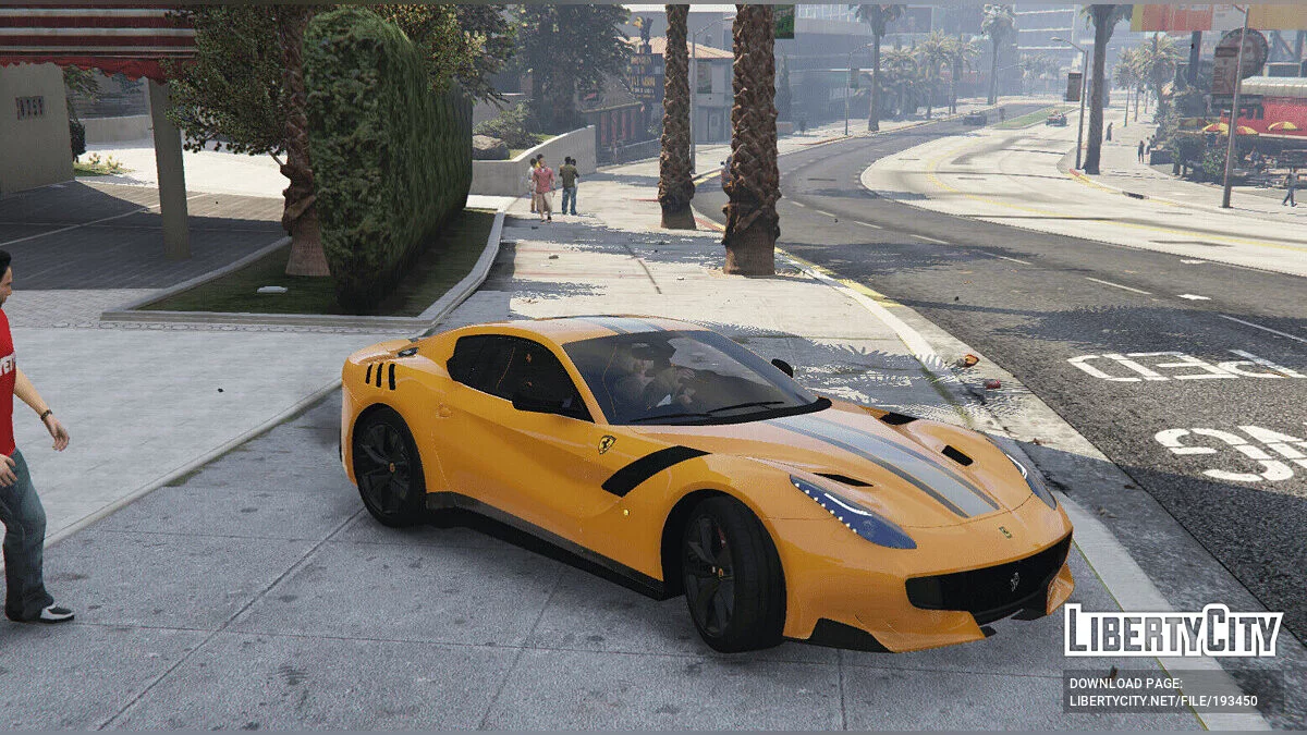 Ferrari F12 TDF Stripes/Full Carbon Fiber FINAL / GTA 5
