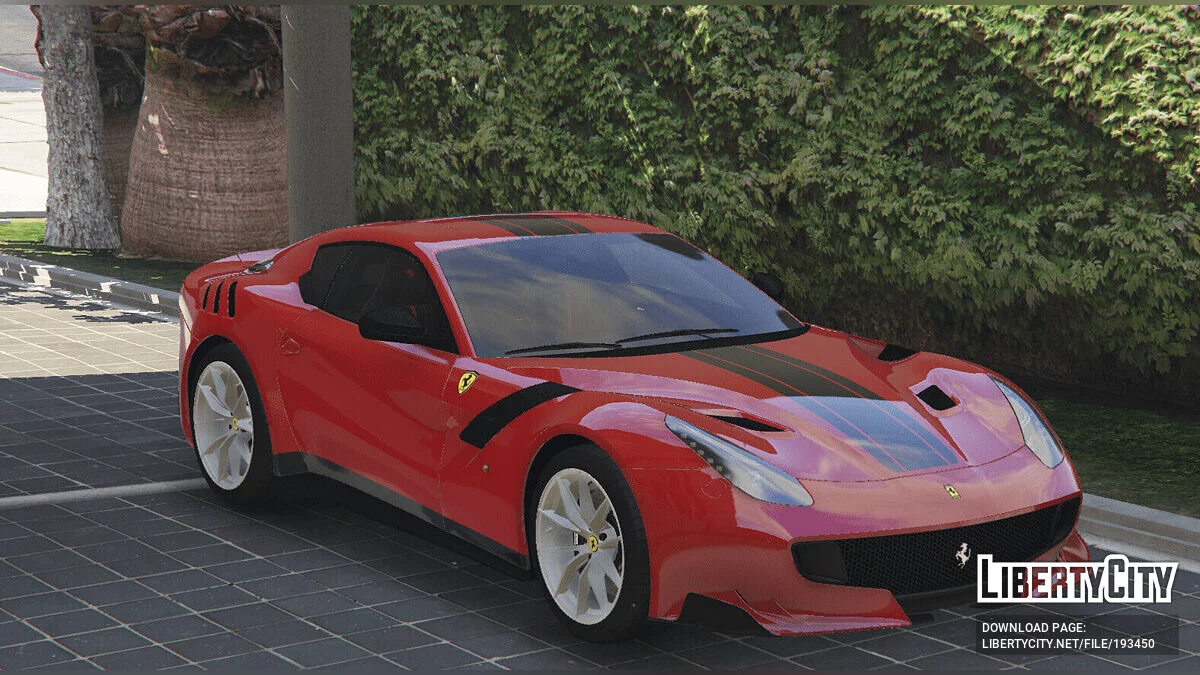 Ferrari F12 TDF Stripes/Full Carbon Fiber FINAL / GTA 5
