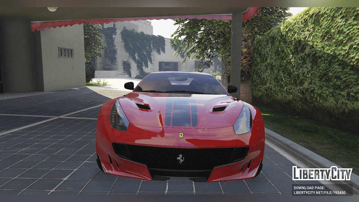 Ferrari F12 TDF Stripes/Full Carbon Fiber FINAL / GTA 5