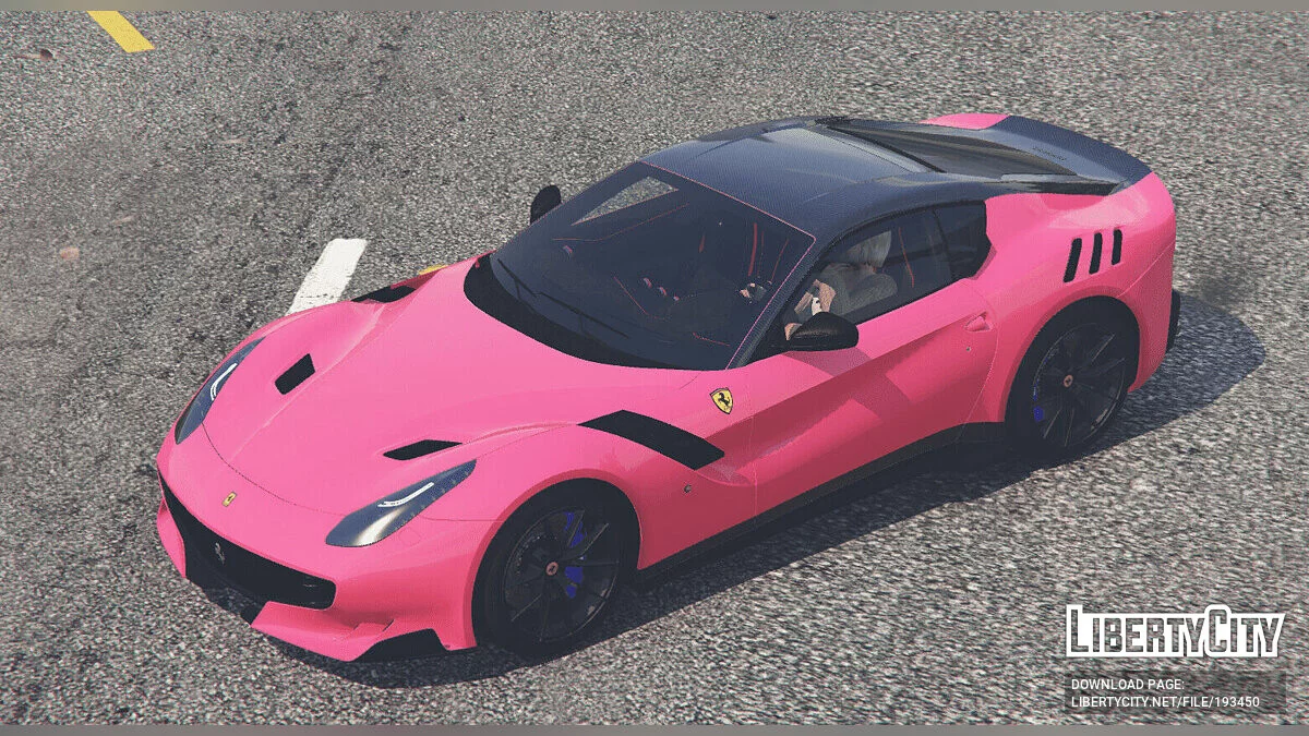 Ferrari F12 TDF Stripes/Full Carbon Fiber FINAL / GTA 5