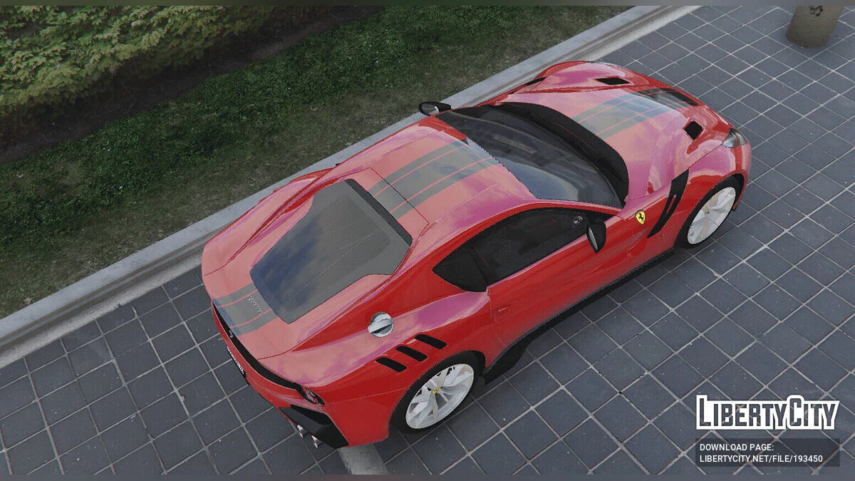 Ferrari F12 TDF Stripes/Full Carbon Fiber FINAL / GTA 5