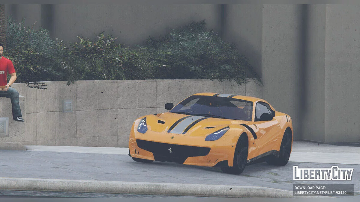 Ferrari F12 TDF Stripes/Full Carbon Fiber FINAL / GTA 5