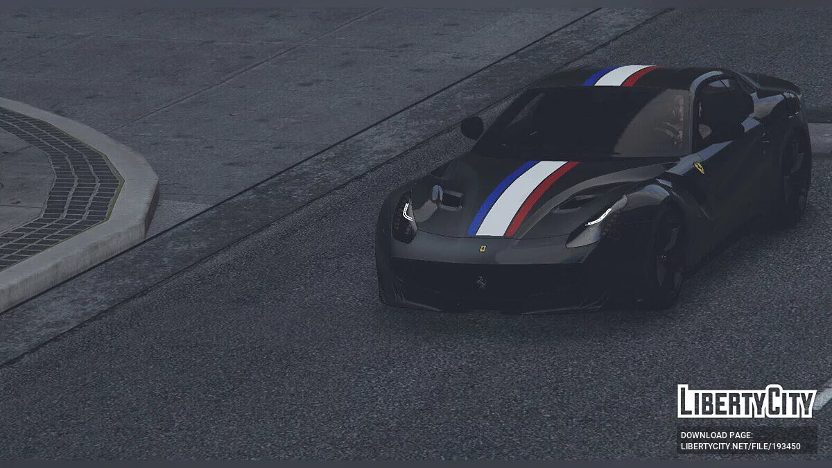 Ferrari F12 TDF Stripes/Full Carbon Fiber FINAL / GTA 5