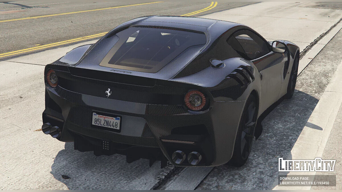 Ferrari F12 TDF Stripes/Full Carbon Fiber FINAL / GTA 5