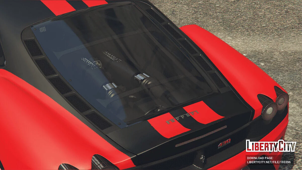 Ferrari F430 Scuderia Novitec Rosso 747 / GTA 5
