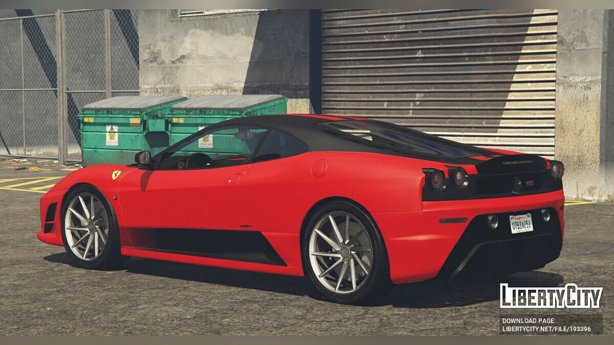 Ferrari F430 Scuderia Novitec Rosso 747 / GTA 5