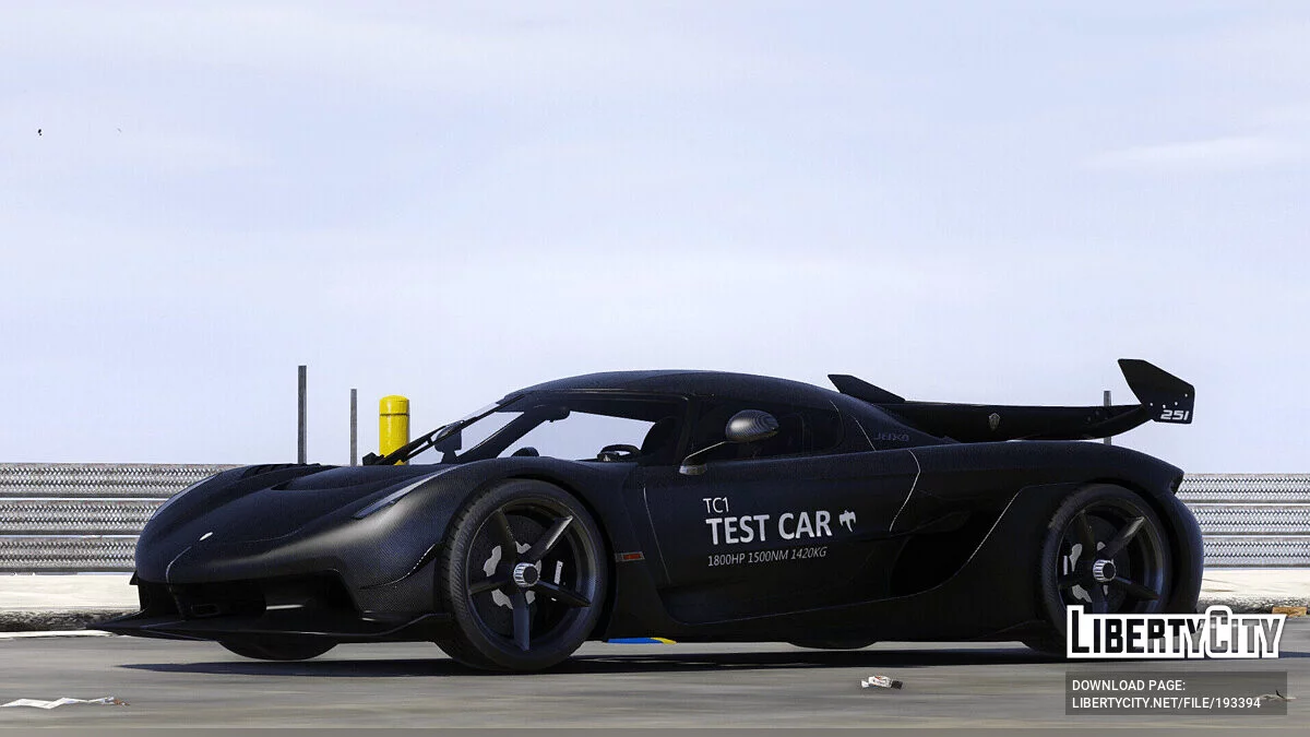 Koenigsegg Jesko TC1 / GTA 5