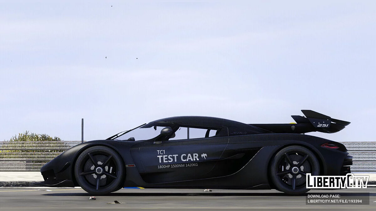 Koenigsegg Jesko TC1 / GTA 5