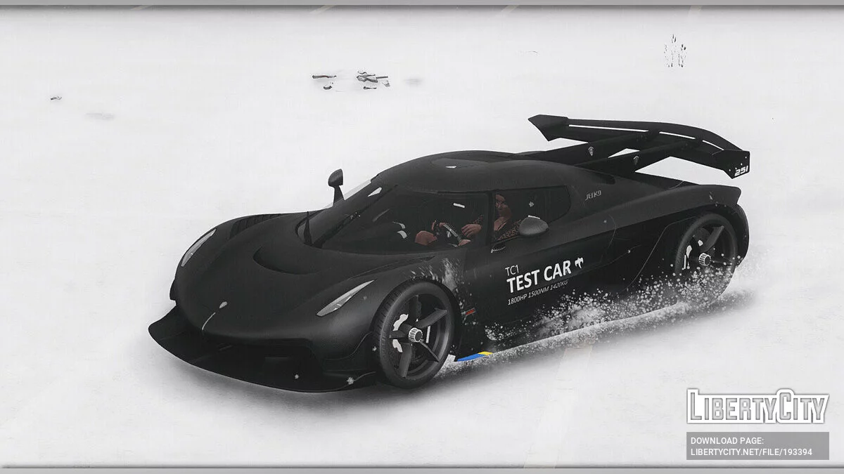 Koenigsegg Jesko TC1 / GTA 5