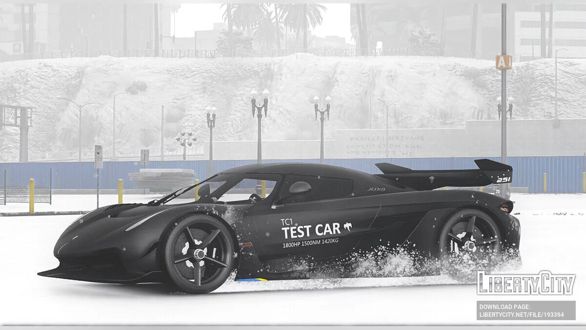Koenigsegg Jesko TC1 / GTA 5