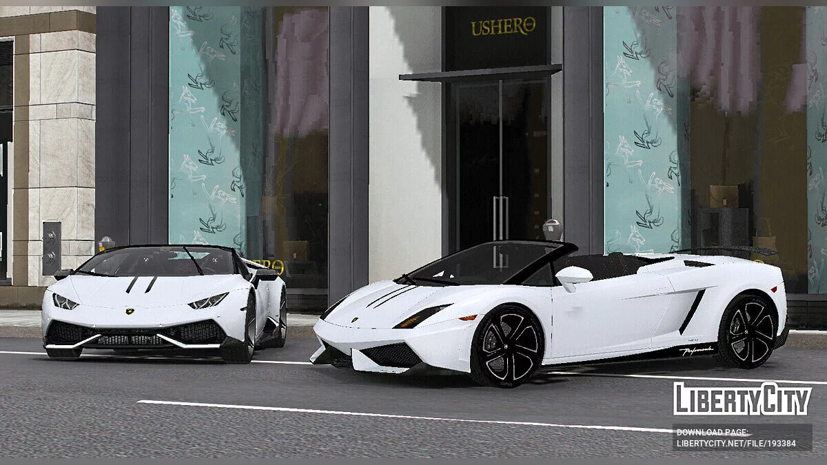 Livery de Lamborghini Huracan LP610-4 Spyder Performante / GTA 5