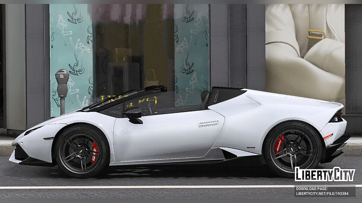 Livery de Lamborghini Huracan LP610-4 Spyder Performante / GTA 5