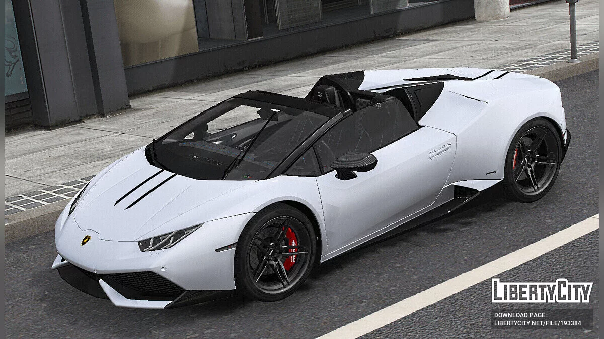 Livery de Lamborghini Huracan LP610-4 Spyder Performante / GTA 5