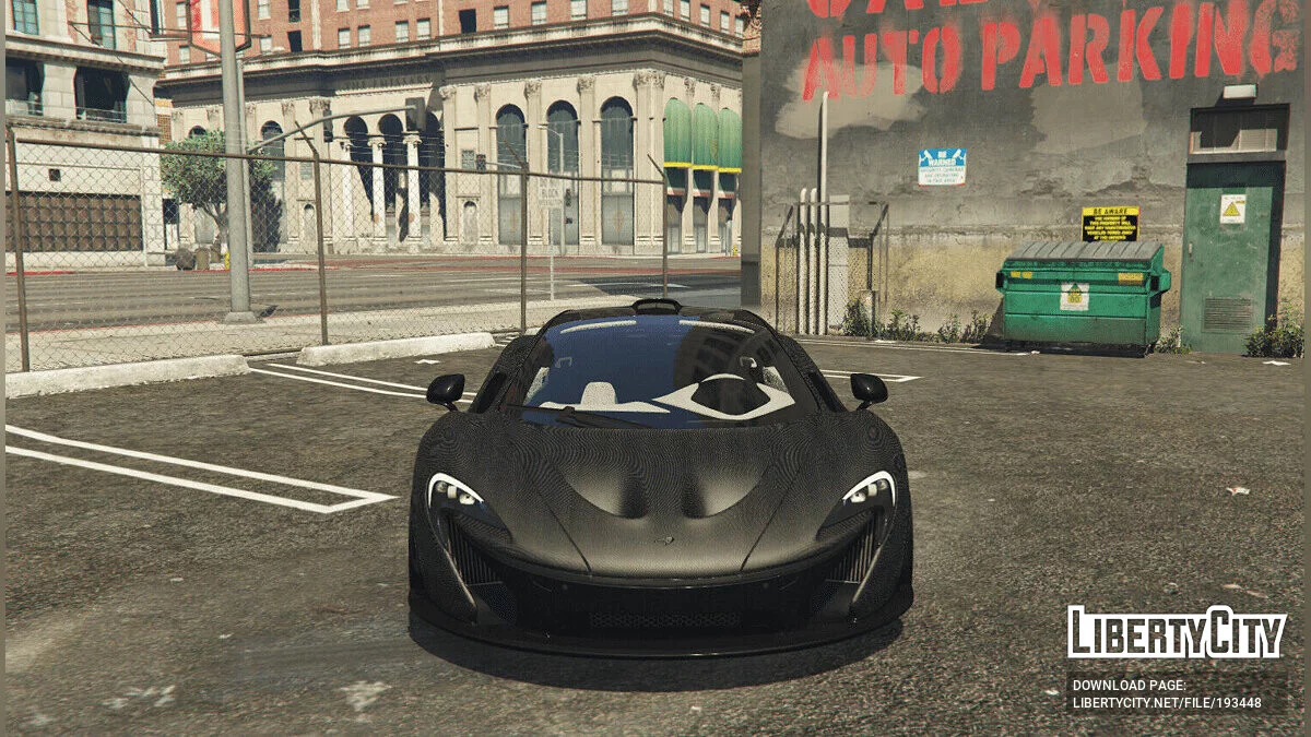 Manny Khoshbin MSO Carbon Fiber McLaren P1 [Livery] FINAL / GTA 5