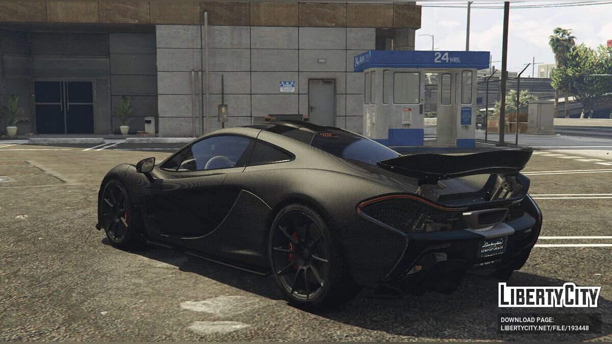 Manny Khoshbin MSO Carbon Fiber McLaren P1 [Livery] FINAL / GTA 5