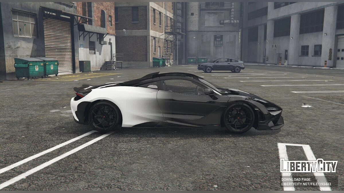 McLaren 765LT Two-Tone Fade Wrap FINAL / GTA 5