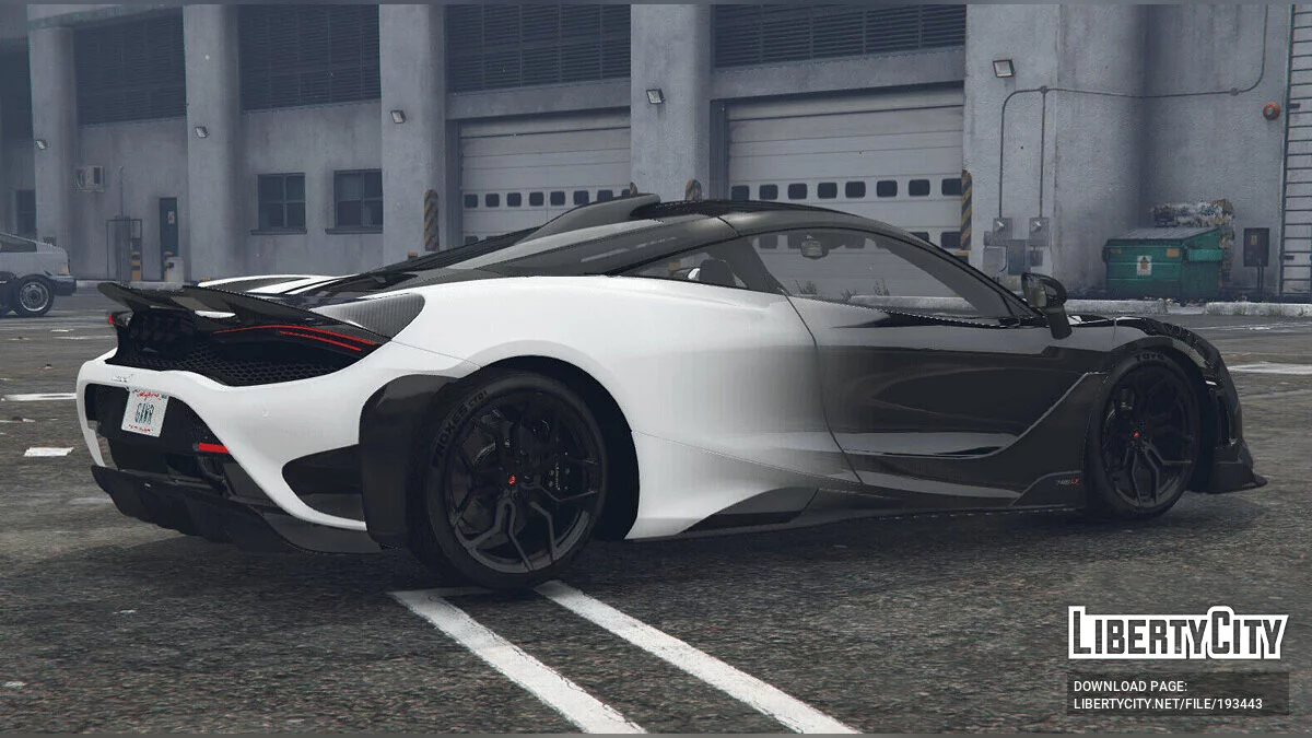 McLaren 765LT Two-Tone Fade Wrap FINAL / GTA 5