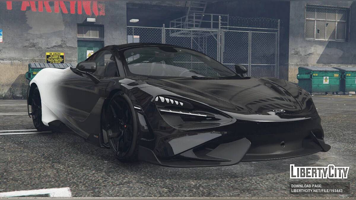 McLaren 765LT Two-Tone Fade Wrap FINAL / GTA 5
