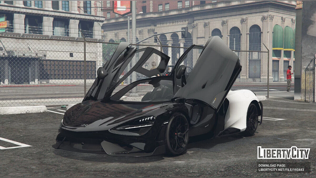 McLaren 765LT Two-Tone Fade Wrap FINAL / GTA 5