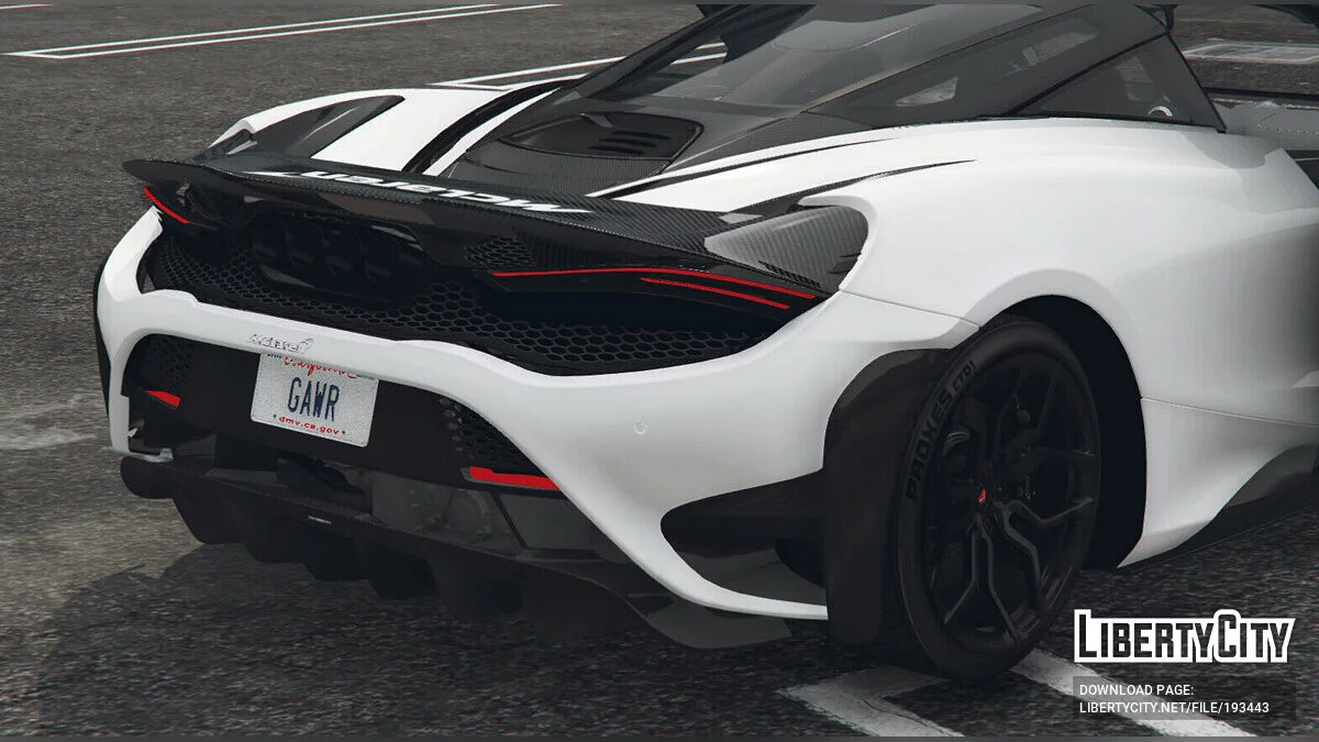 McLaren 765LT Two-Tone Fade Wrap FINAL / GTA 5