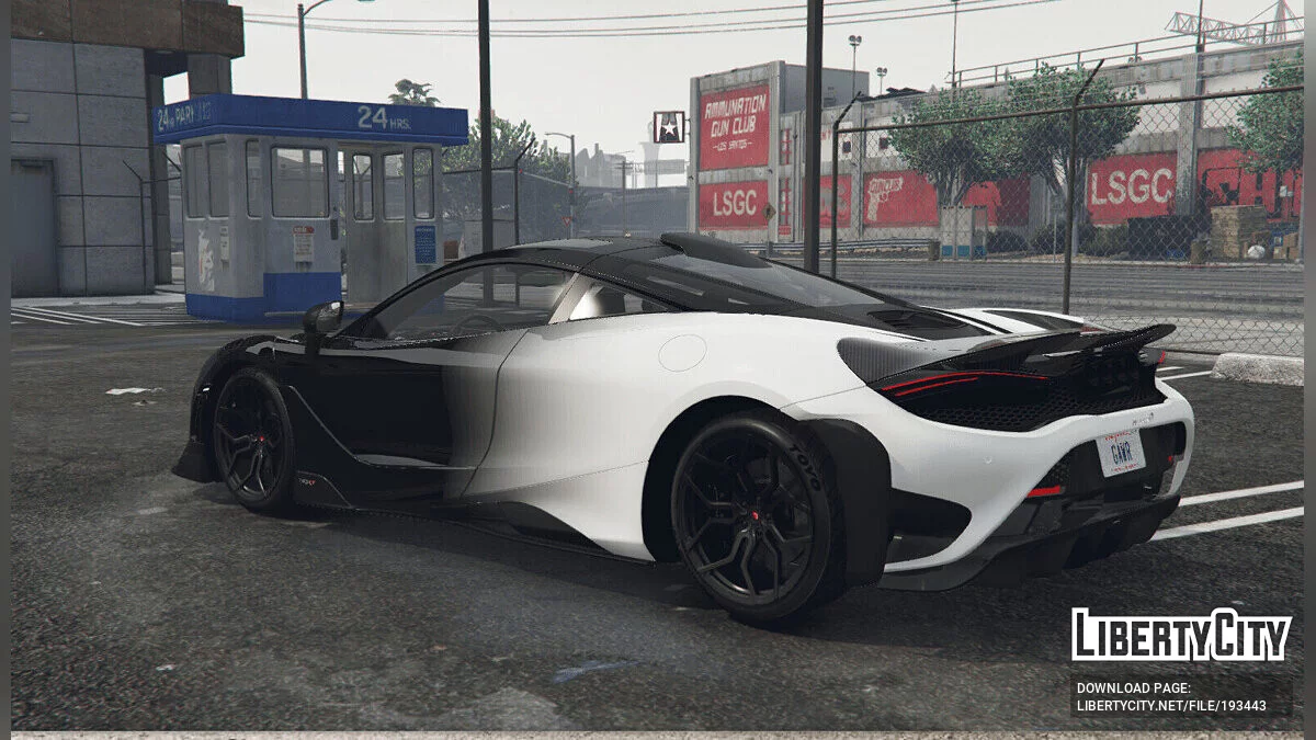 McLaren 765LT Two-Tone Fade Wrap FINAL / GTA 5
