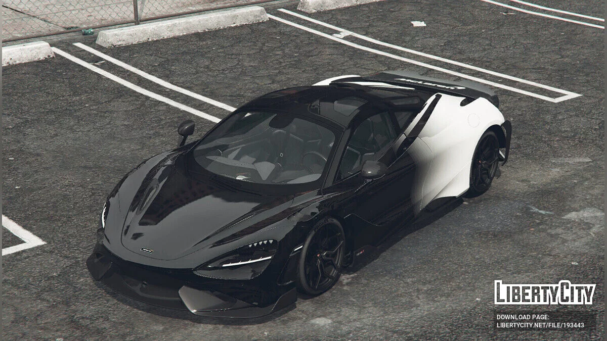 McLaren 765LT Two-Tone Fade Wrap FINAL / GTA 5