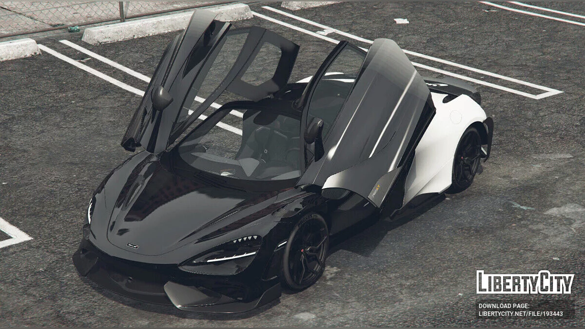 McLaren 765LT Two-Tone Fade Wrap FINAL / GTA 5