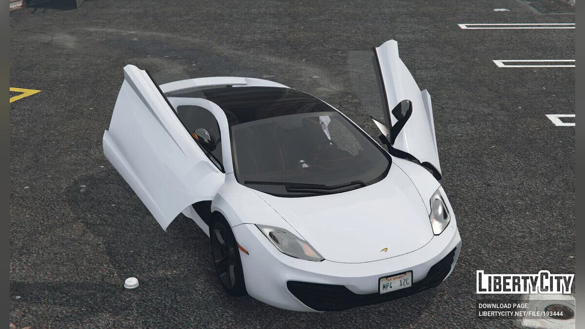 McLaren MP4-12C (Чорні деталі) FINAL / GTA 5