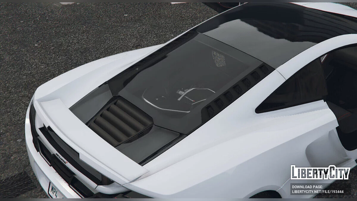 McLaren MP4-12C (Чорні деталі) FINAL / GTA 5