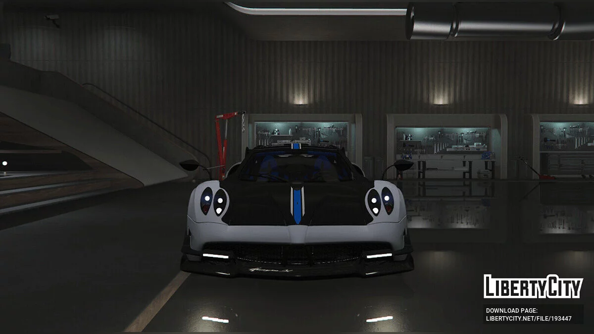 Pagani Huayra BC Blaue Akzente FINAL / GTA 5