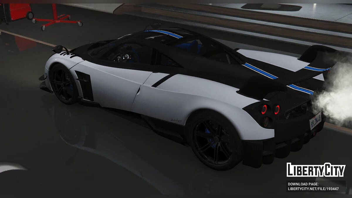 Pagani Huayra BC Blaue Akzente FINAL / GTA 5