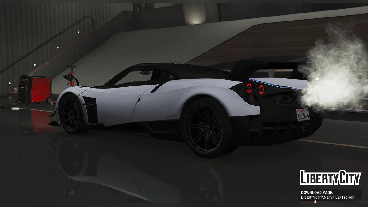 Pagani Huayra BC Blaue Akzente FINAL / GTA 5