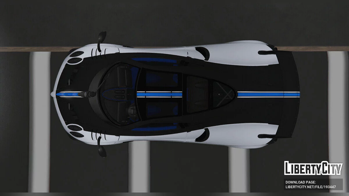 Pagani Huayra BC Blaue Akzente FINAL / GTA 5