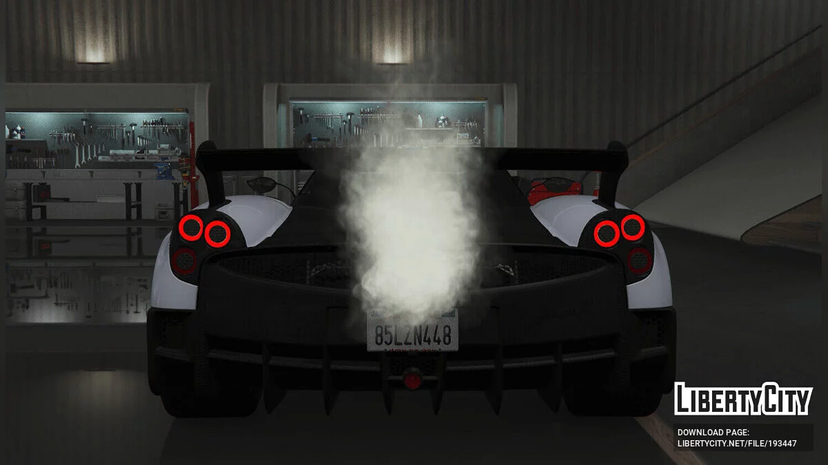 Pagani Huayra BC Blaue Akzente FINAL / GTA 5