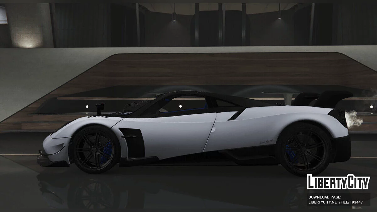 Pagani Huayra BC Blaue Akzente FINAL / GTA 5