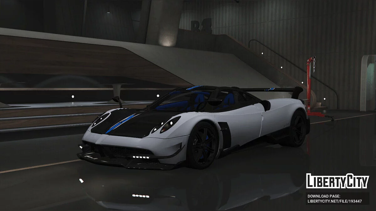 Pagani Huayra BC Blaue Akzente FINAL / GTA 5