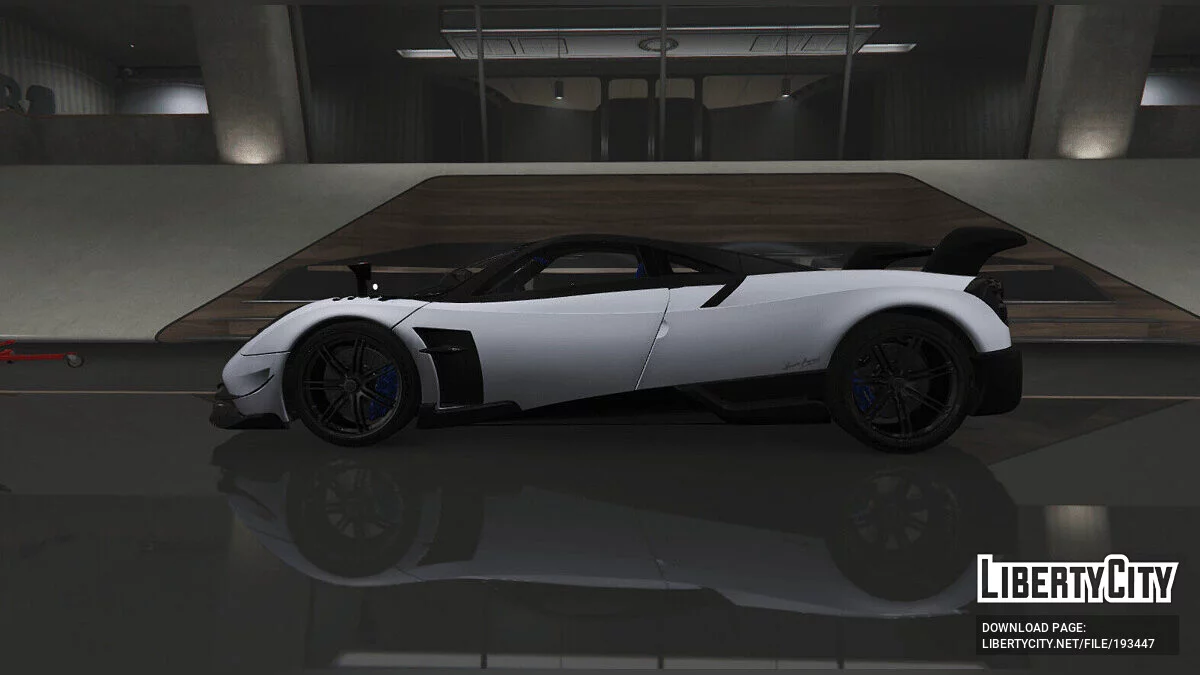 Pagani Huayra BC Blaue Akzente FINAL / GTA 5